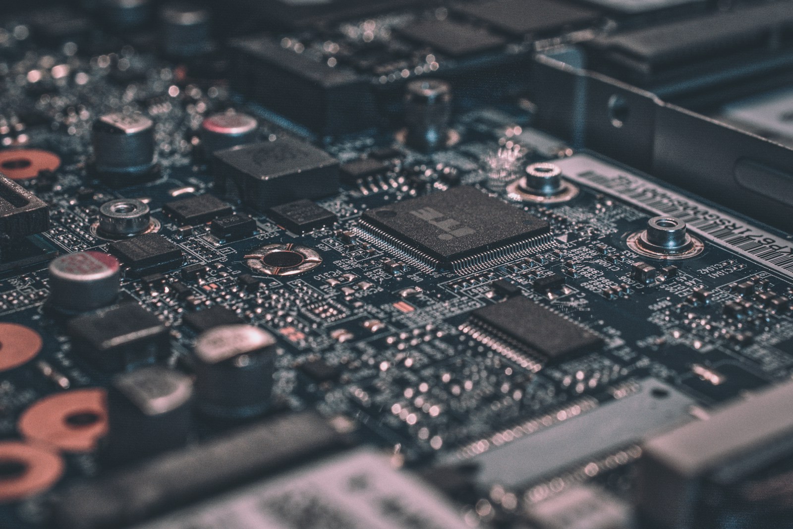 Detailed view of modern computing hardware